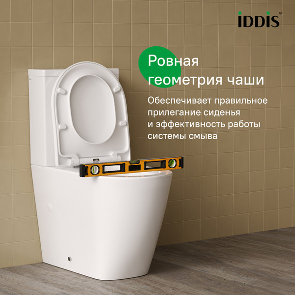 Изображение товара Унитаз напольный IDDIS Slide SLIRDSEi24