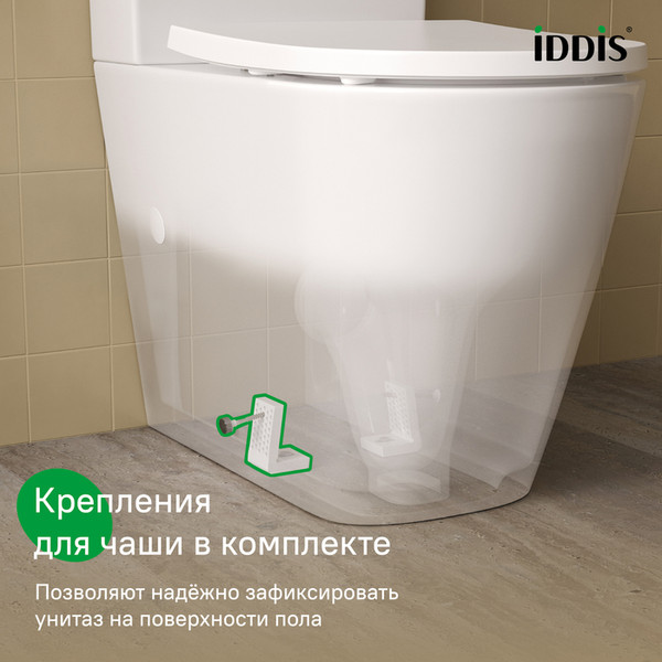 Изображение товара Унитаз напольный IDDIS Slide SLIRDSEi24