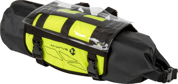 Изображение товара Сумка велосипедная M-Wave BP Front (черный/неоновый желтый)
