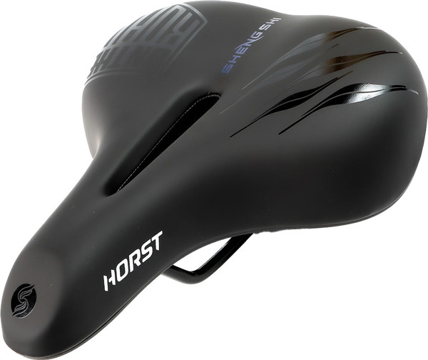 Изображение товара Сиденье для велосипеда Horst 00-170050 (черный/синий)