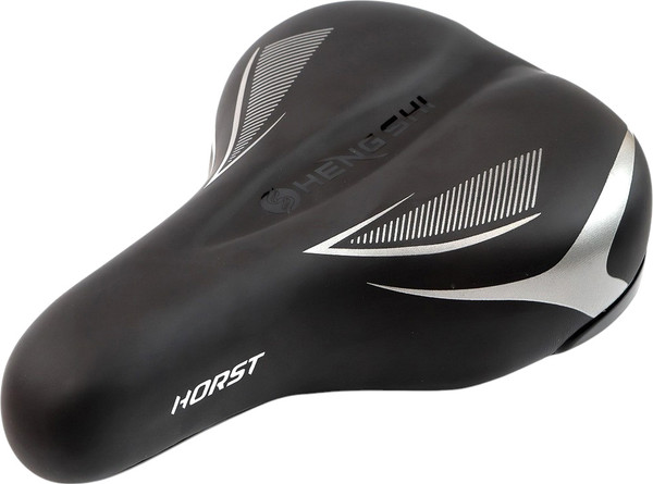 Изображение товара Сиденье для велосипеда Horst 00-170051 (черный/белый)
