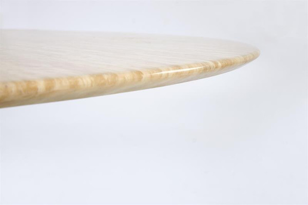 Изображение товара Обеденный стол Halmar Pireus 120 (травертин/орех)