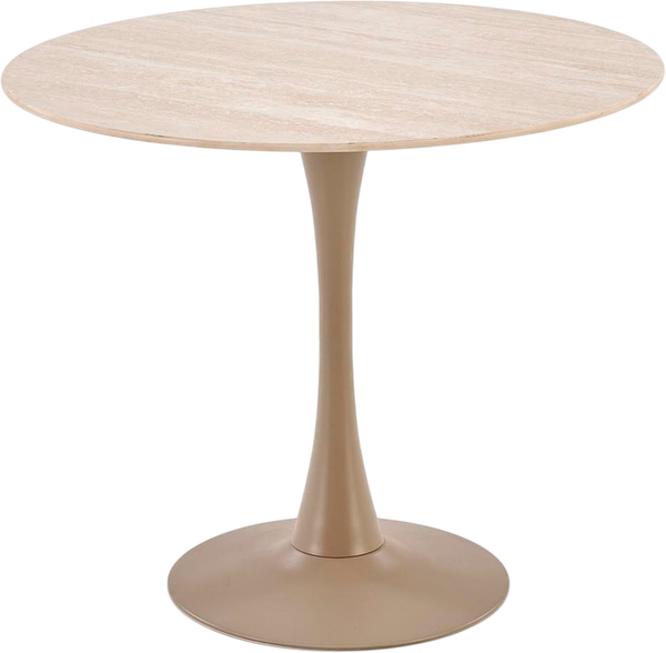 Изображение товара Обеденный стол Halmar Tolio 90 (травертин/кашемир)