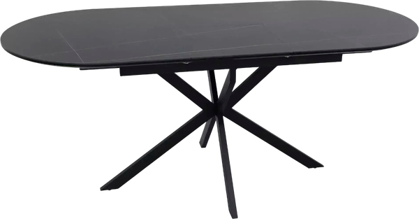 Изображение товара Обеденный стол Signal Gaston Ceramic 140-180x100 (черный/черный)