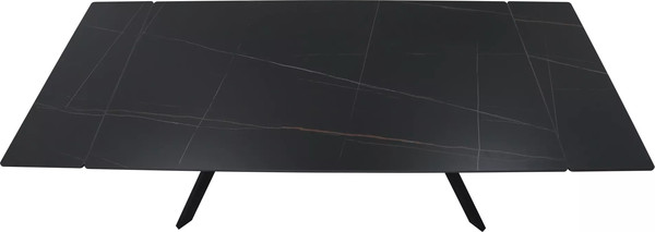 Изображение товара Обеденный стол Signal Imperia 180-240x90 (черный/черный)