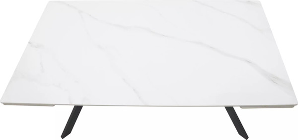 Изображение товара Обеденный стол Signal Imperia 160-220x90 (белый/черный)