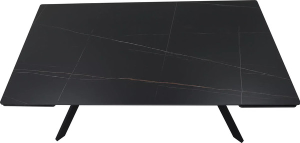 Изображение товара Обеденный стол Signal Imperia 160-220x90 (черный/черный)
