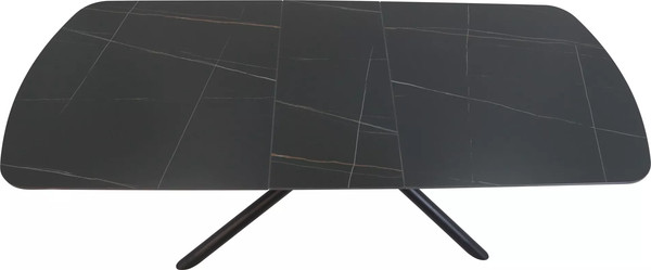 Изображение товара Обеденный стол Signal Vector Ceramic 180-220x90 (черный/черный)