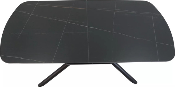 Изображение товара Обеденный стол Signal Vector Ceramic 180-220x90 (черный/черный)