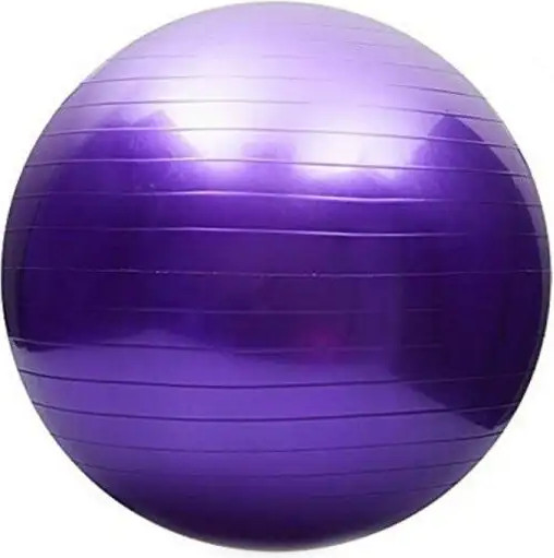 Изображение товара Набор для фитнеса Sundays Fitness Фитбол IR97402-65 + Коврик IRBL17107 (фиолетовый, голубой)