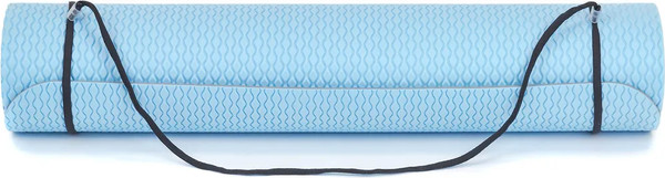 Изображение товара Набор для фитнеса Sundays Fitness Фитбол IR97402-65 + Коврик IRBL17107 (серебристый, голубой)