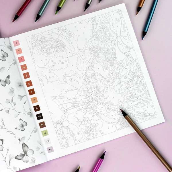 Изображение товара Раскраска-антистресс Феникс+ Нежность / 71028