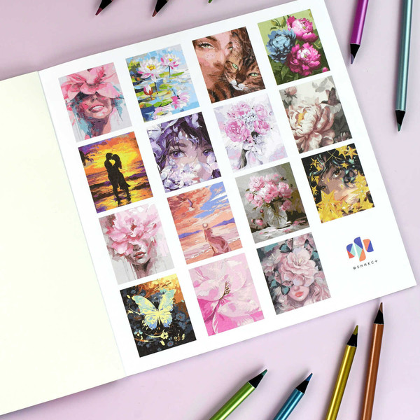 Изображение товара Раскраска-антистресс Феникс+ Нежность / 71028