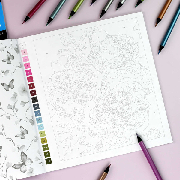 Изображение товара Раскраска-антистресс Феникс+ Нежность / 71028