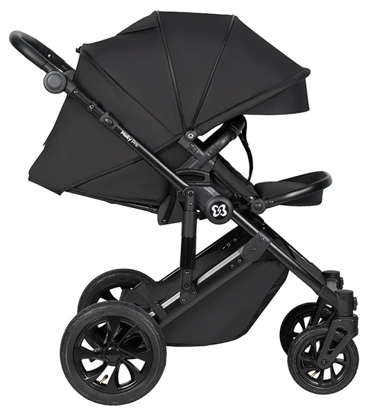 Изображение товара Детская универсальная коляска Farfello Molly Pro 3 в 1 MP-2 (черный)