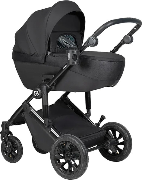 Изображение товара Детская универсальная коляска Farfello Molly Pro 3 в 1 MP-2 (черный)