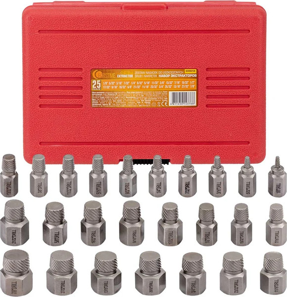 Изображение товара Набор головок слесарных Forstime FT-630025B (65768)