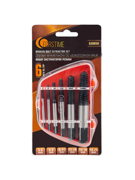 Изображение товара Набор экстракторов Forstime FT-63005A (65769), (6шт)