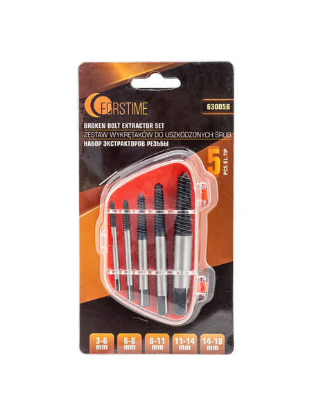 Изображение товара Набор экстракторов Forstime FT-63005B (65770), (5шт)