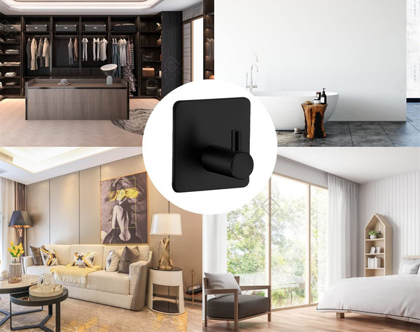 Изображение товара Набор крючков Saniteco 6407001004A (черный)