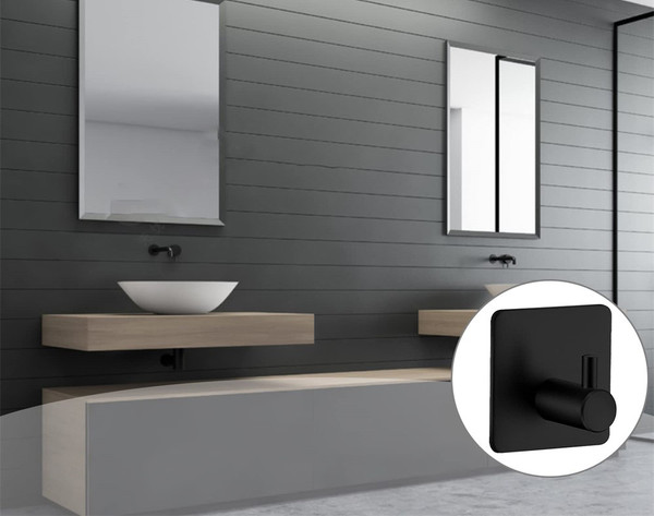 Изображение товара Набор крючков Saniteco 6407001004A (черный)