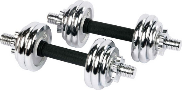 Изображение товара Набор гантелей Profi-Fit TA4012-15kg (15кг, в кейсе)