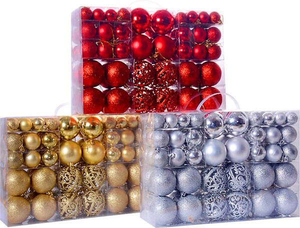 Изображение товара Набор шаров новогодних Winter Fun C0003853A (100шт, белый)