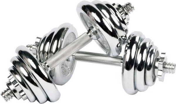 Изображение товара Набор гантелей Profi-Fit TA4012-20kg (20кг, в кейсе)