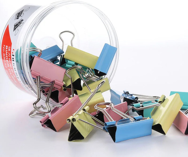 Изображение товара Зажим для бумаги Office Shark C0009502D (24шт)