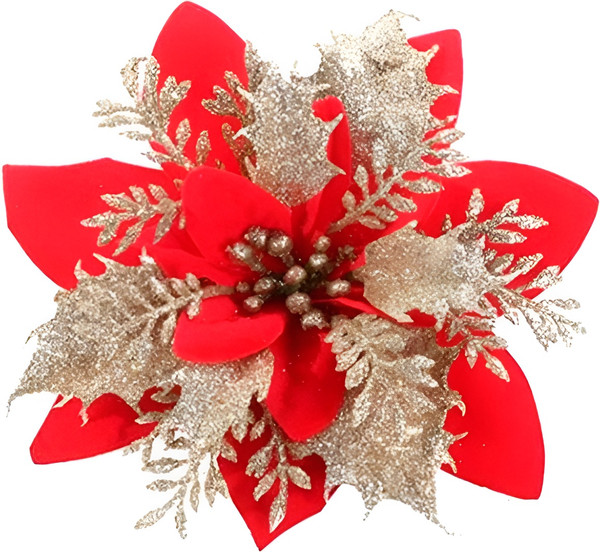 Изображение товара Елочная игрушка Winter Fun C0014414D (золото/красный)