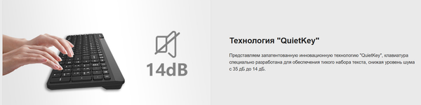 Изображение товара Клавиатура A4Tech Fstyler FBK23 AS (черный)