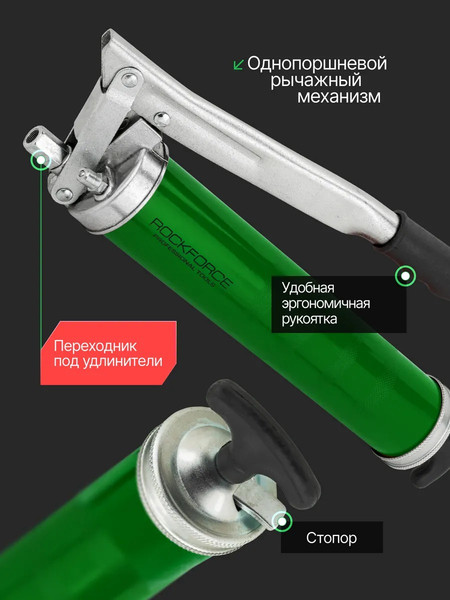 Изображение товара Шприц автомобильный RockForce RF-40450 (65753)