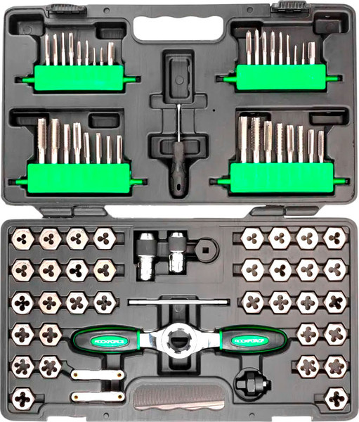 Изображение товара Набор метчиков RockForce RF-M076-3 (64507), (76шт)