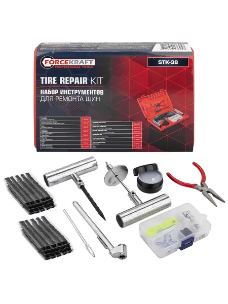 Изображение товара Ремкомплект для шин ForceKraft FK-STK-38 (65715)