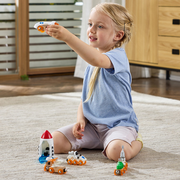 Изображение товара Игровой набор Hape Космос. Космические приключения / E3876_HP