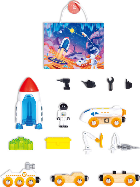 Изображение товара Игровой набор Hape Космос. Космические приключения / E3876_HP