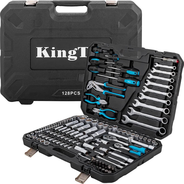 Изображение товара Универсальный набор инструментов KingTul KT-41283-5 (65814), (128шт)