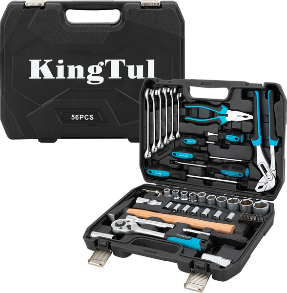 Изображение товара Универсальный набор инструментов KingTul KT-KT56 (65815), (56шт)