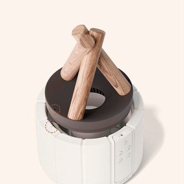 Изображение товара Ультразвуковой увлажнитель воздуха Sundays Home Белый костер / 6499003379A