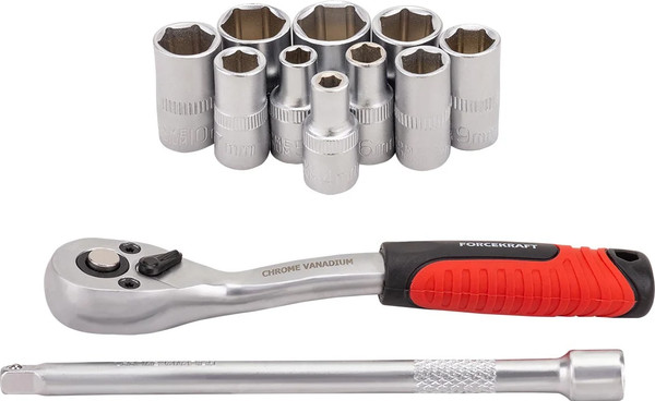 Изображение товара Набор головок слесарных ForceKraft FK-014-5 MSA (65807)