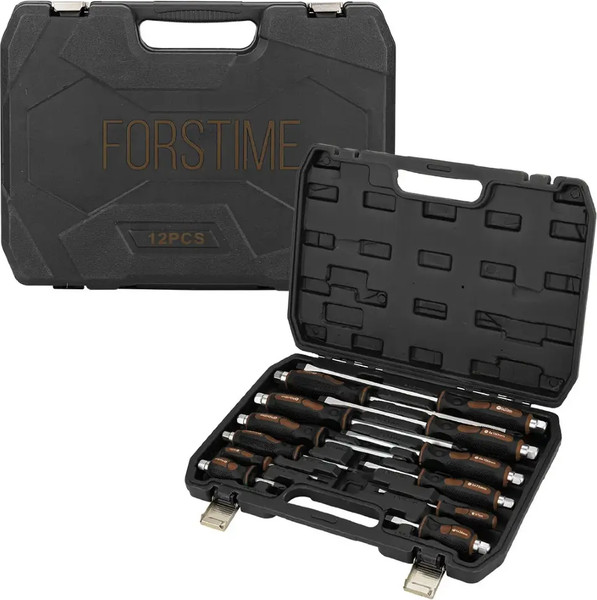 Изображение товара Набор отверток Forstime FT-21310 (65811), (12шт)