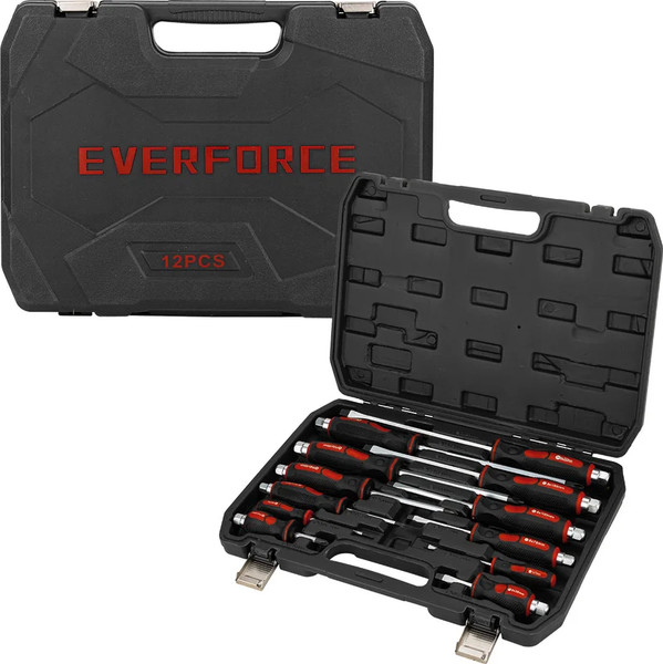 Изображение товара Набор отверток Everforce EF-21310 (65803), (12шт)