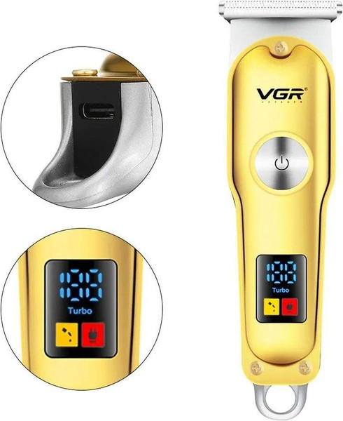 Изображение товара Триммер prostyle С цифровым дисплеем VGR V-290 / EDA007605901A (золото)