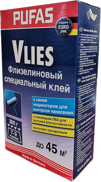 Изображение товара Клей для обоев Pufas Direkt Флизелиновый (300г)