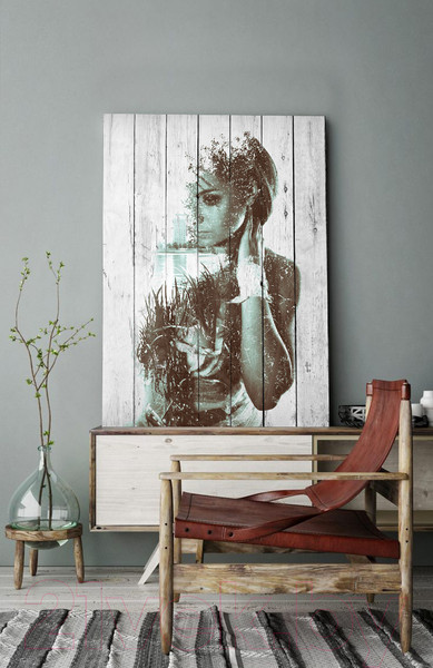 Изображение товара Картина White Wood B112-V-072-115-6.4