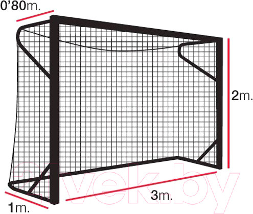 Изображение товара Сетка для футзала El Leon de Oro 11443010000