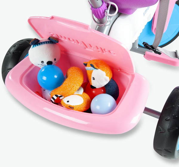 Изображение товара Трехколесный велосипед с ручкой Smart Trike Breeze S. Unicorn Smartrike / 6053300