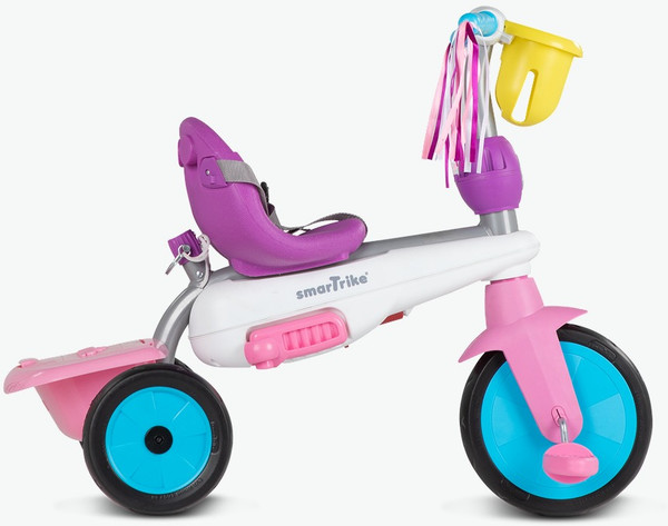 Изображение товара Трехколесный велосипед с ручкой Smart Trike Breeze S. Unicorn Smartrike / 6053300