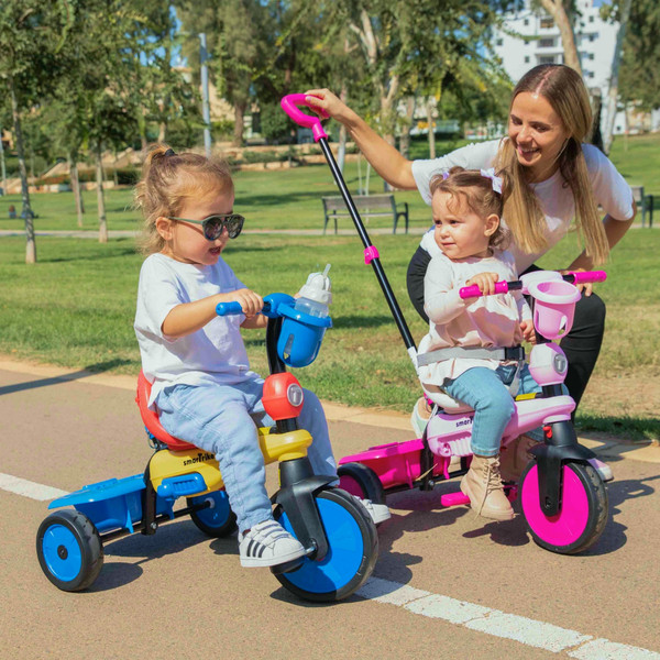 Изображение товара Трехколесный велосипед с ручкой Smart Trike Breeze S. Unicorn Smartrike / 6053300