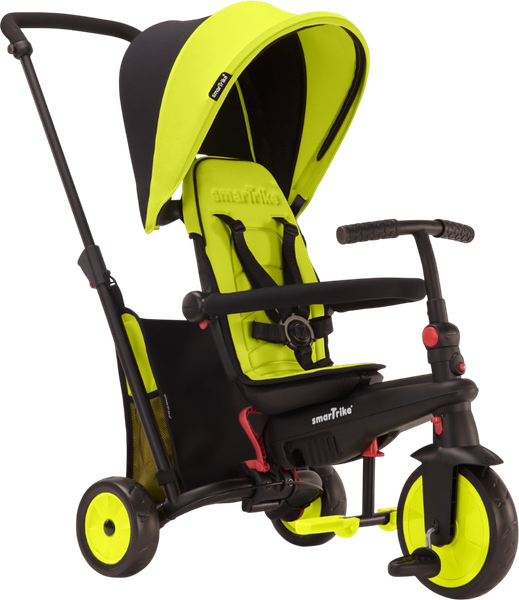 Изображение товара Трехколесный велосипед с ручкой Smart Trike STR3 / 5021733 (зеленый)